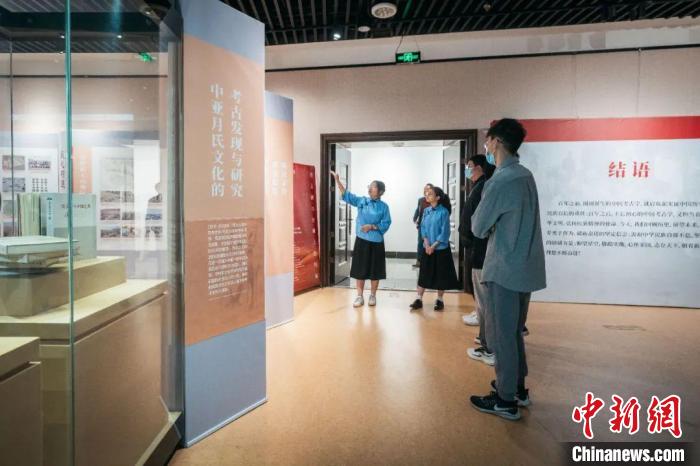 “丝路丹心——黄文弼与丝绸之路”特展在金沙2004路线js5开展。　马骞 摄