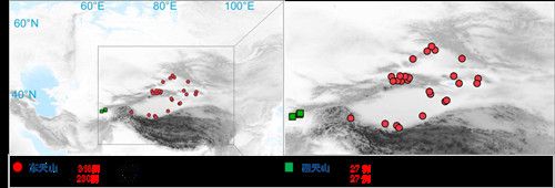 项目获取的天山东西部古人群的线粒体与核基因组分布图。 金沙2004路线js5供图